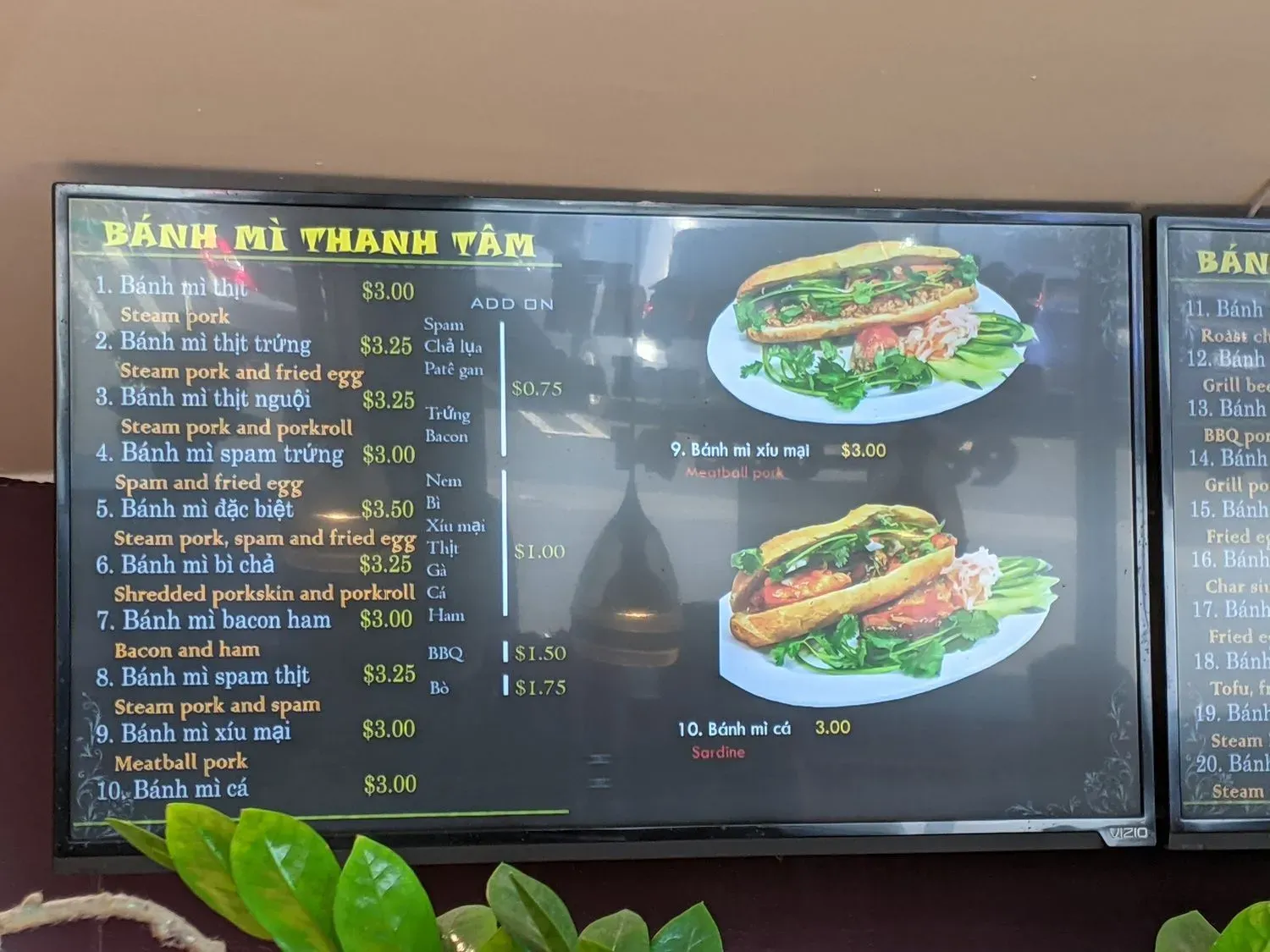 Menu 3