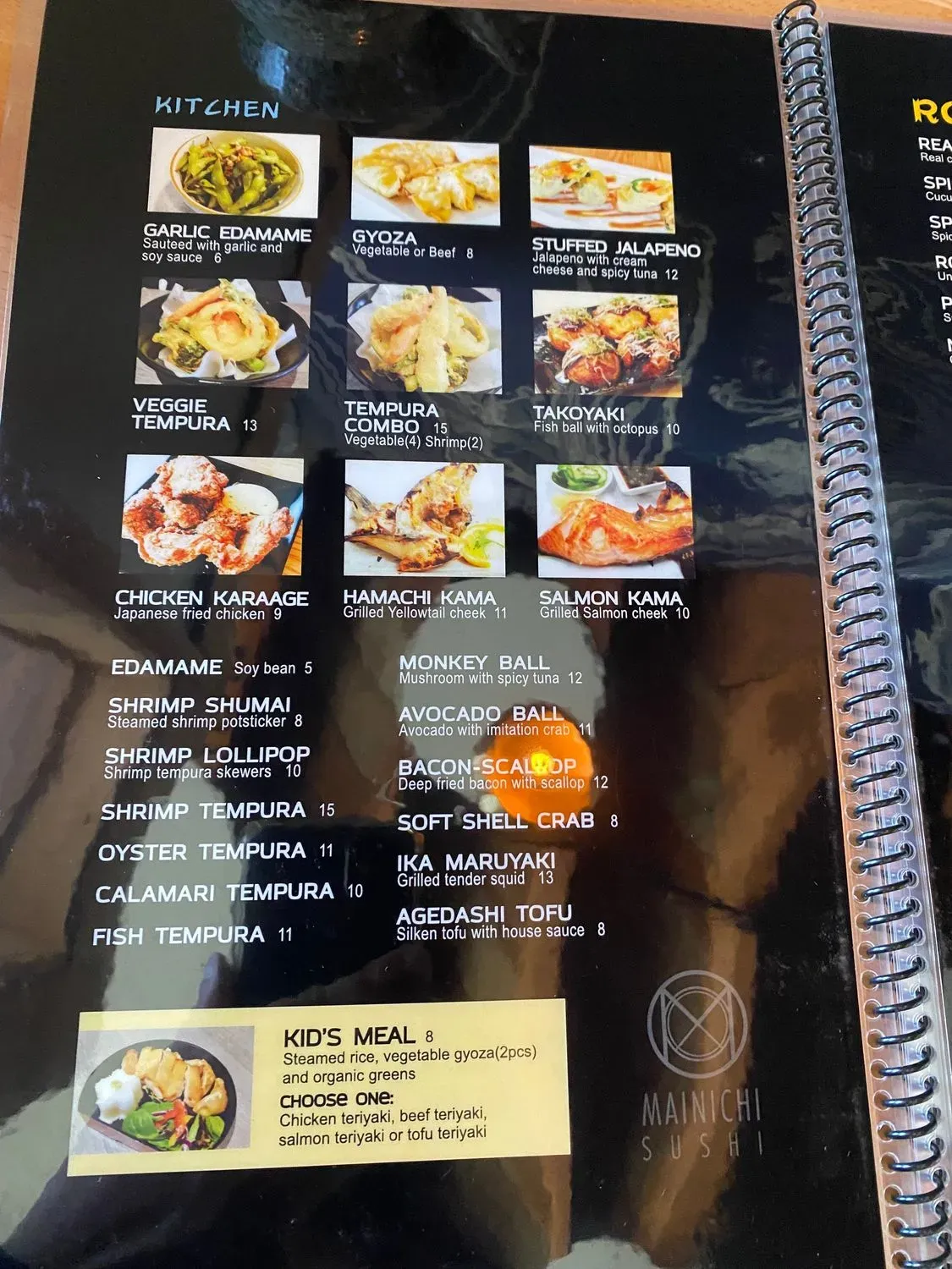 Menu 6