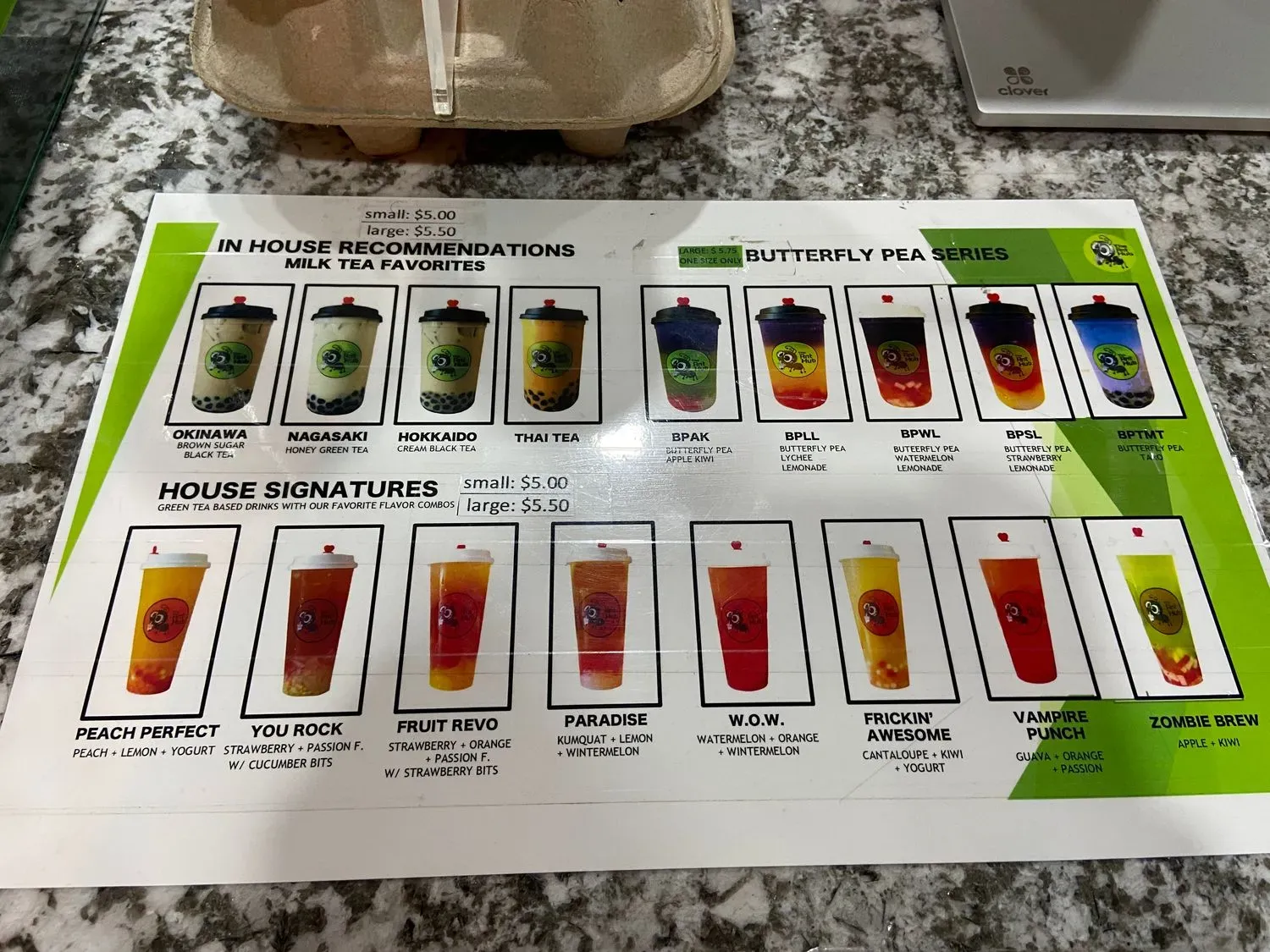 The Ant Hub Boba (Milk Tea Boba & Bubble Waffle) Menu - Updated ...