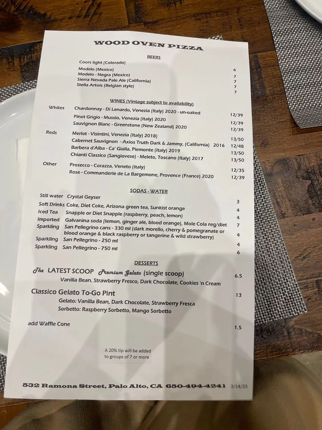 Menu 3