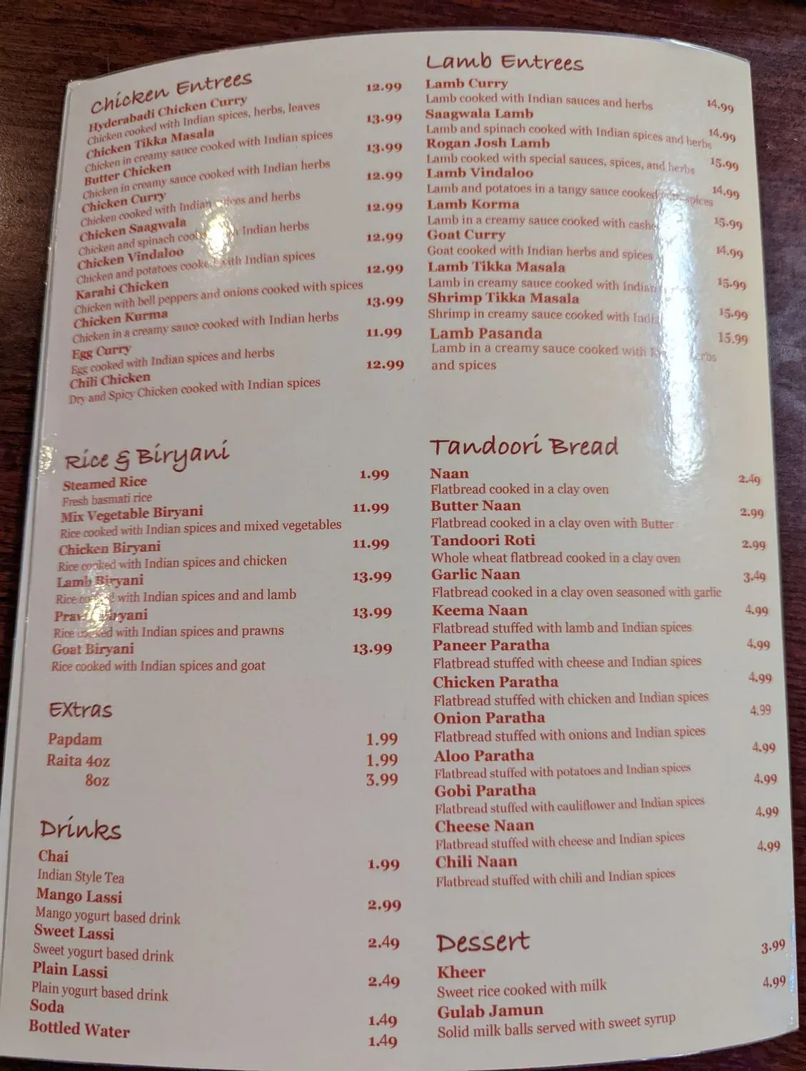 Menu 6