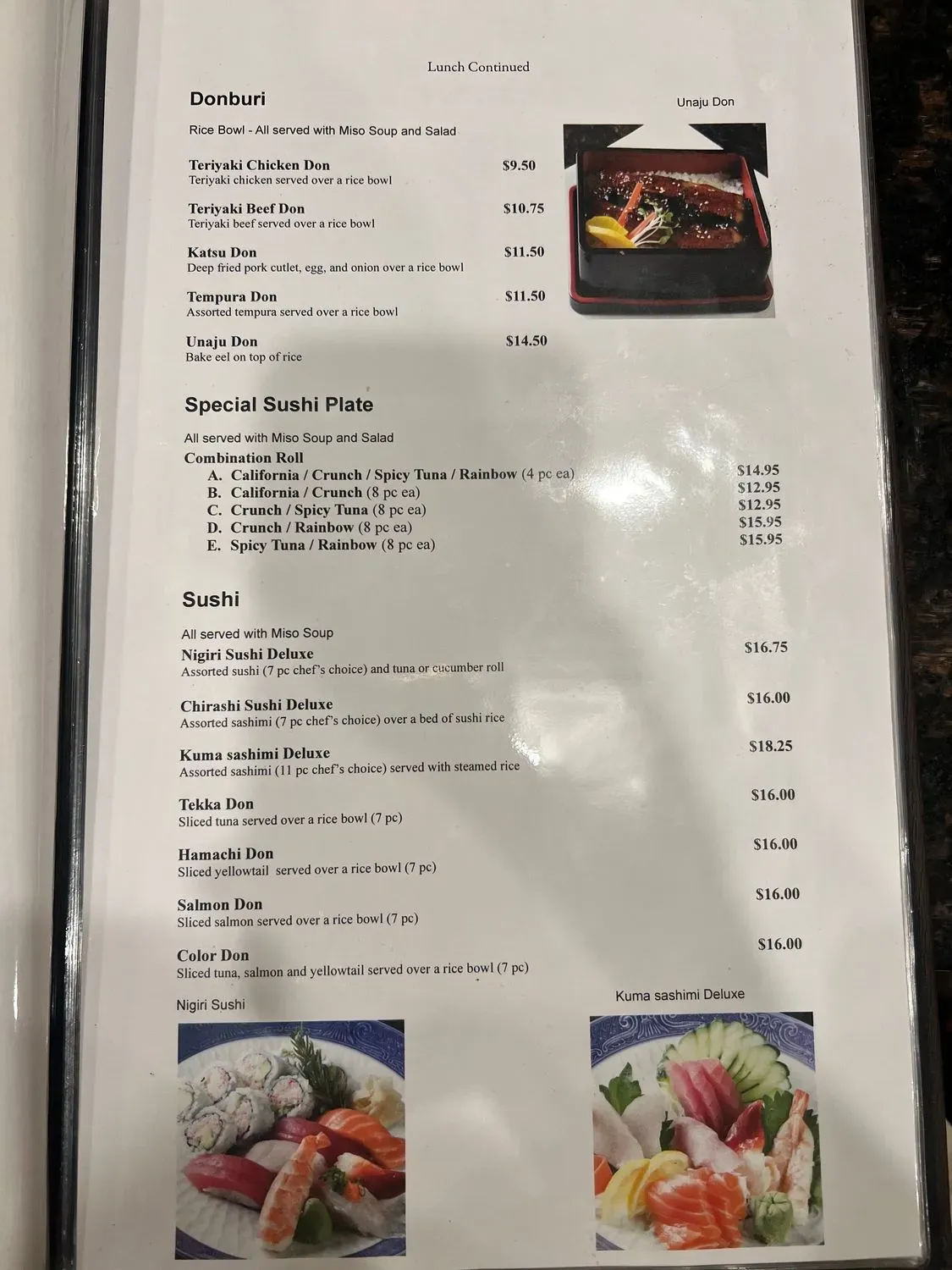 Menu 3