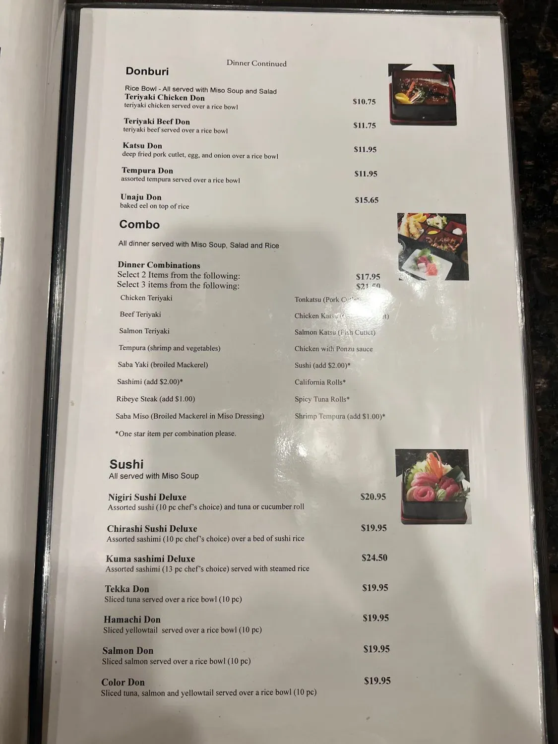 Menu 6