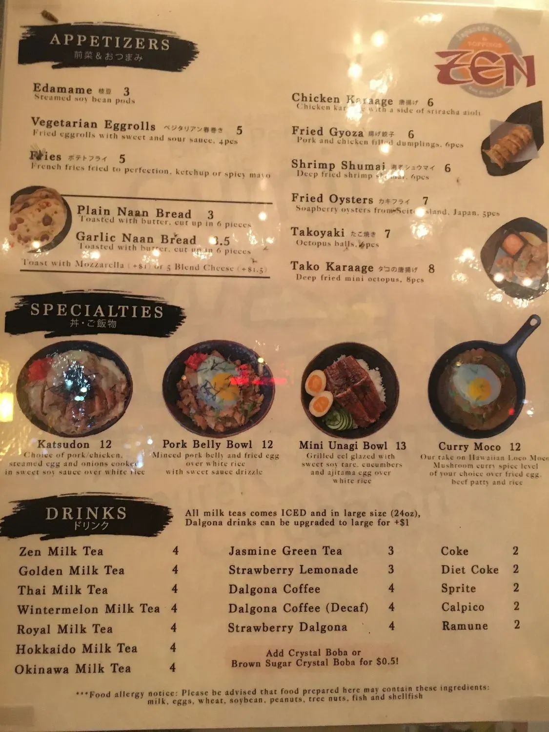 Menu 4