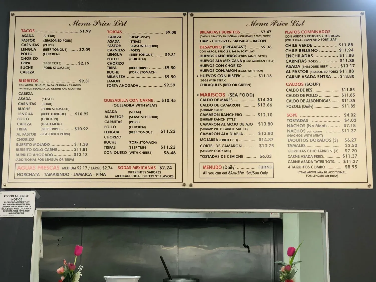 Menu 3