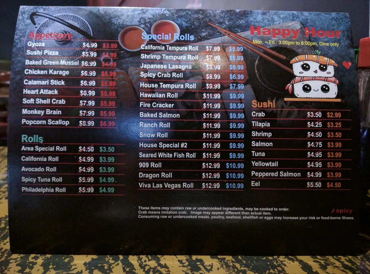 Menu 3