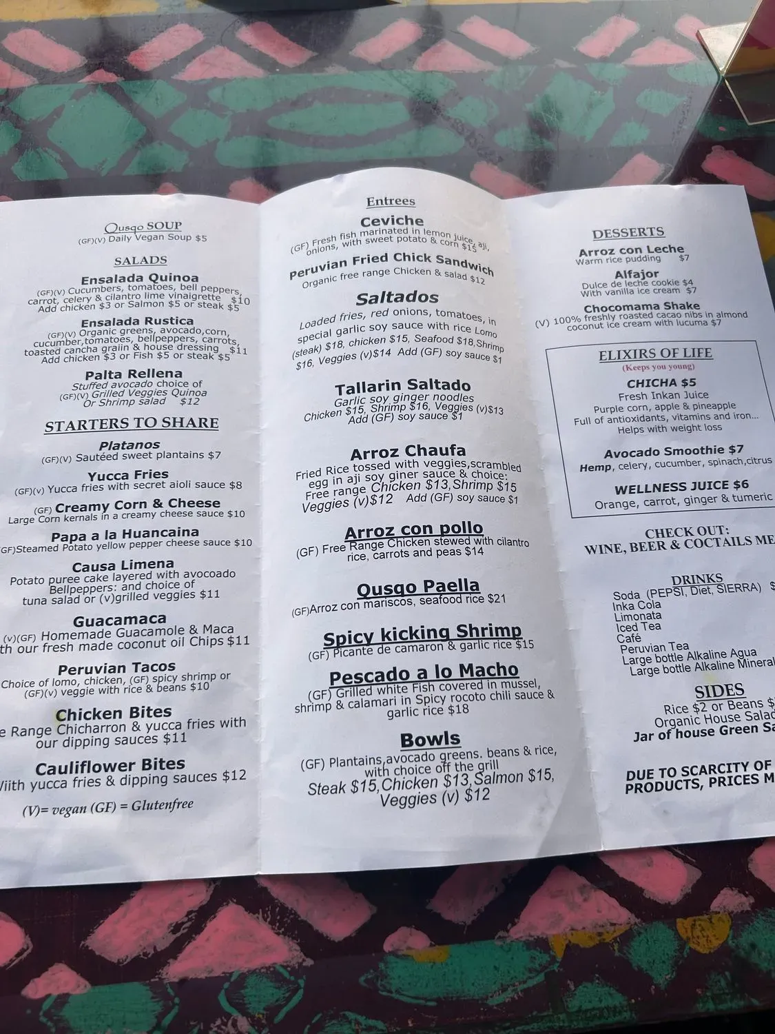 Menu 3