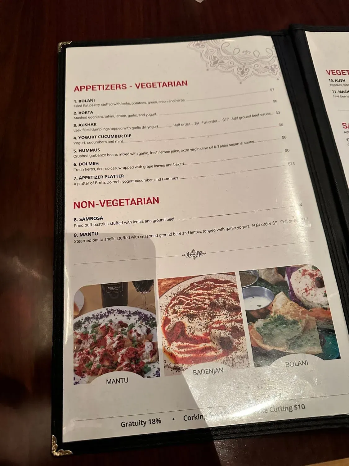 Menu 3