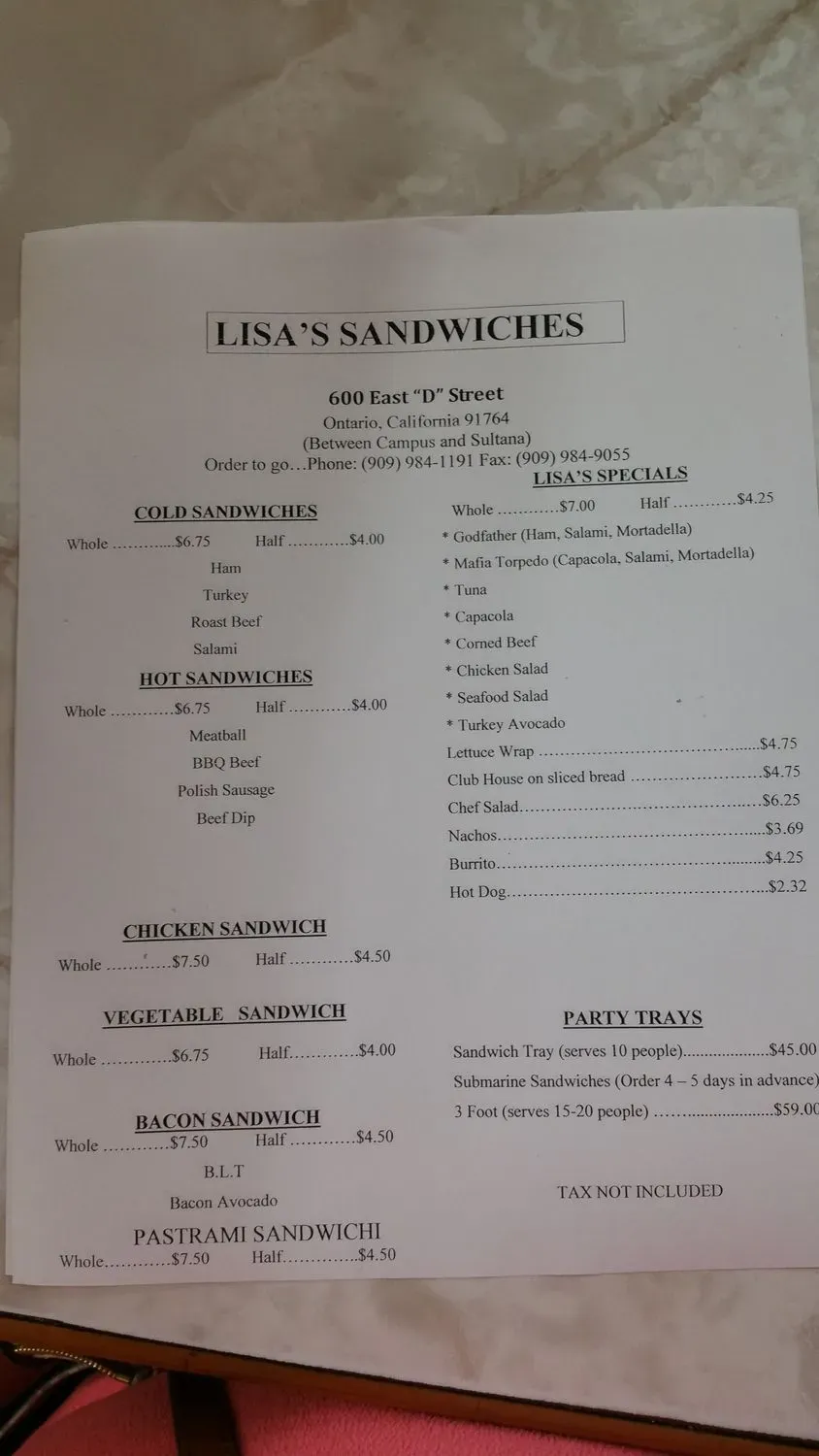 Menu 3