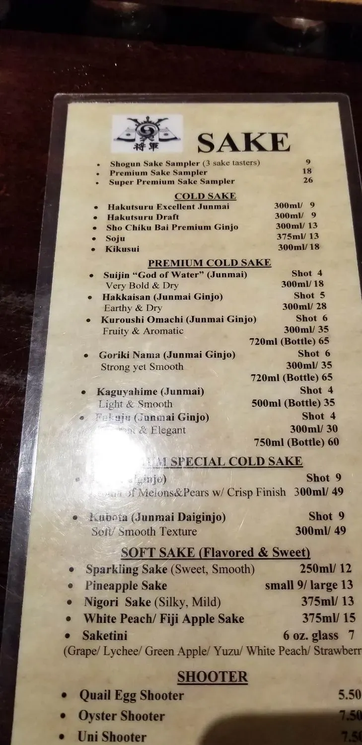 Menu 6