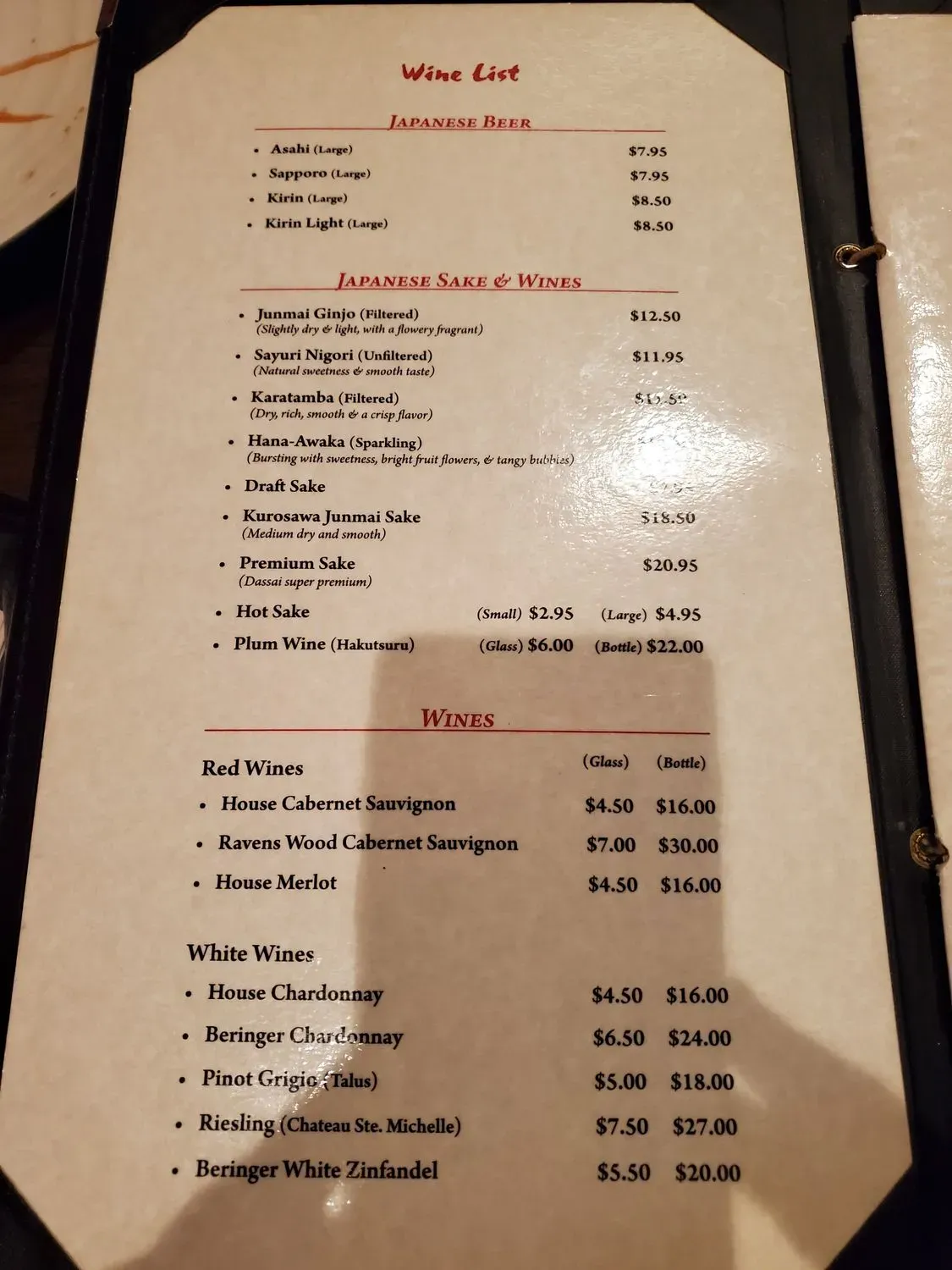 Menu 6