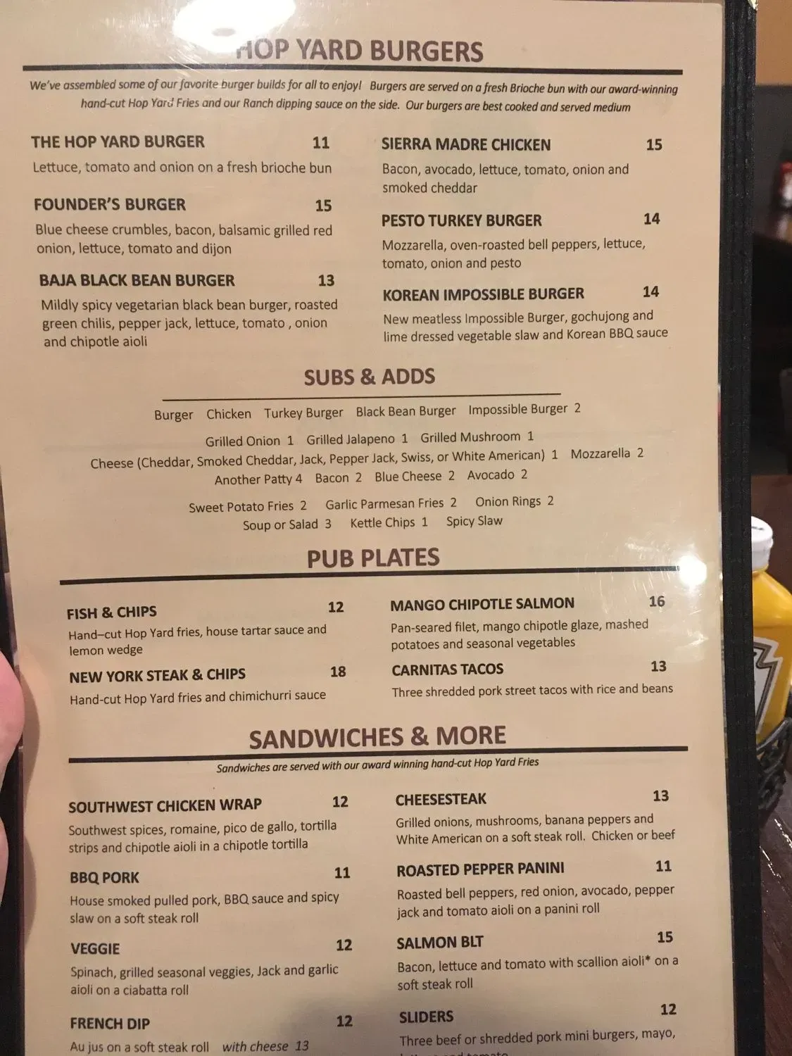 Menu 4