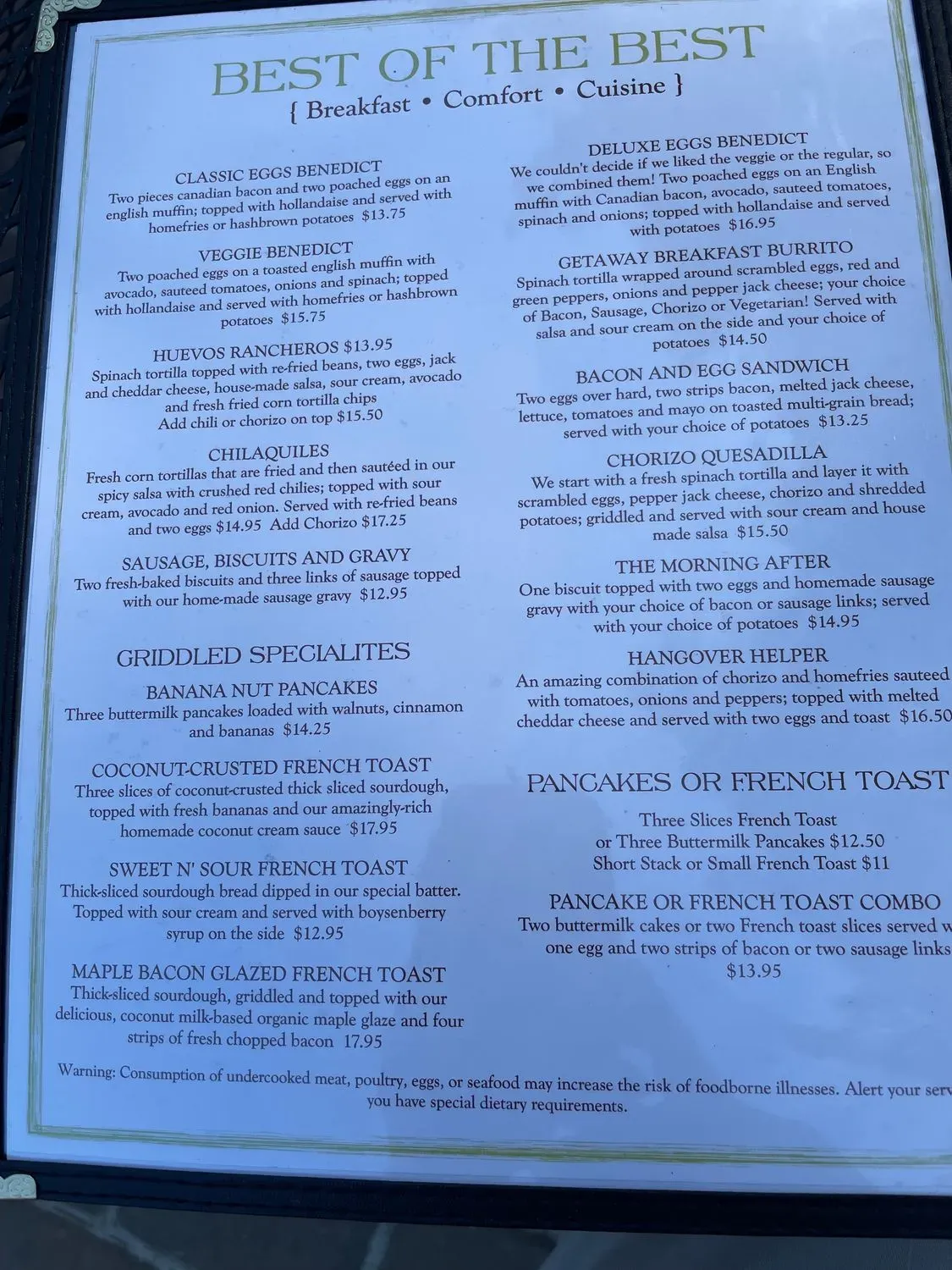 Menu 6