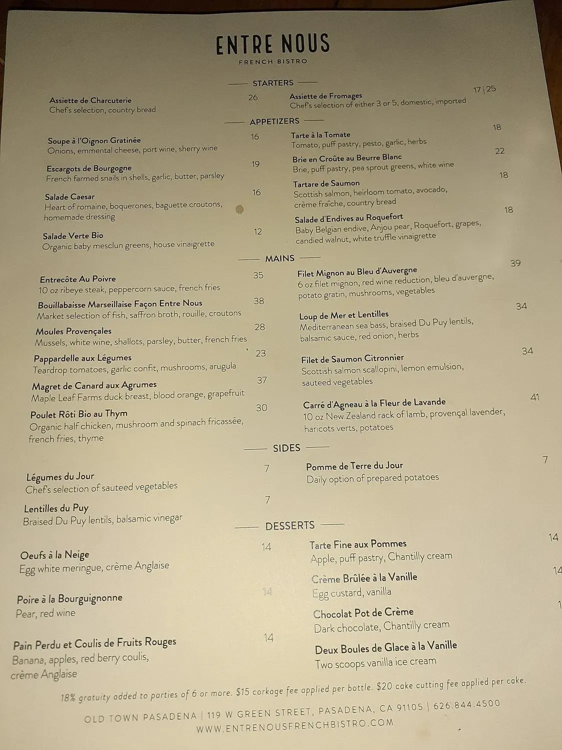 Menu 6