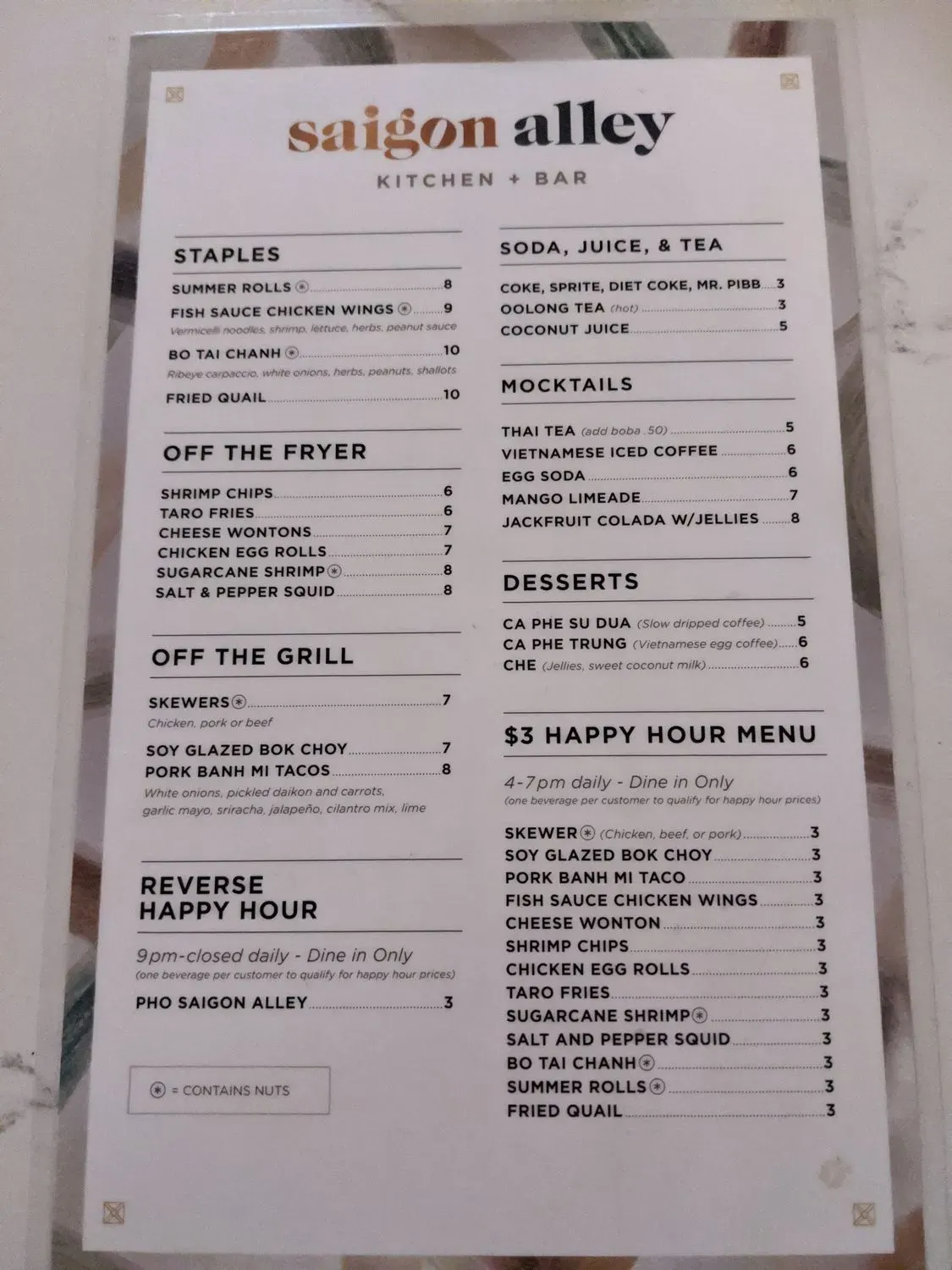 Menu 3