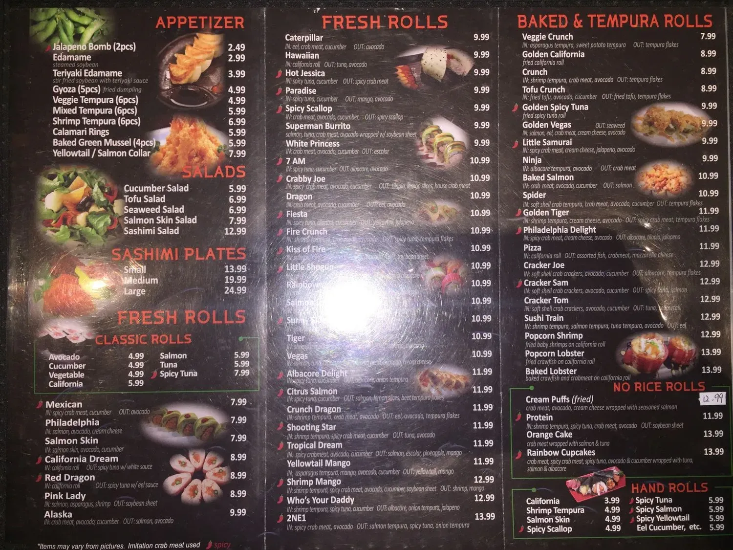 Menu 3