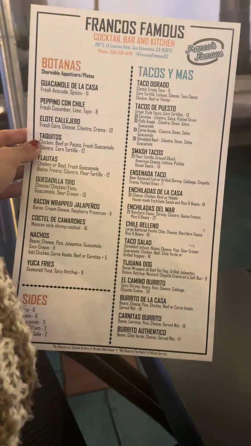 Menu 6