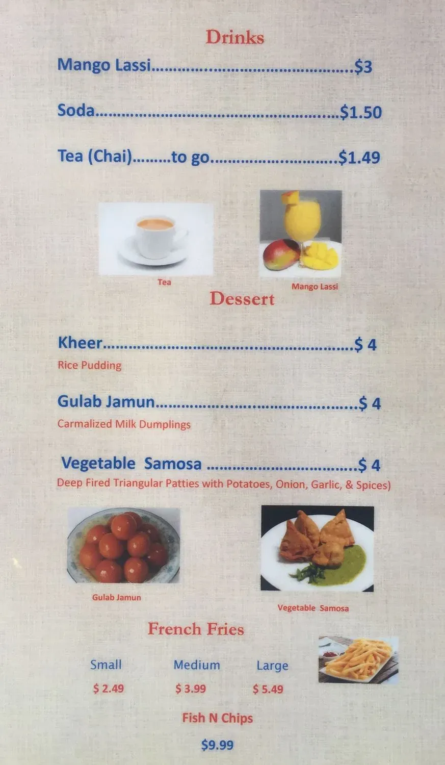 Menu 4