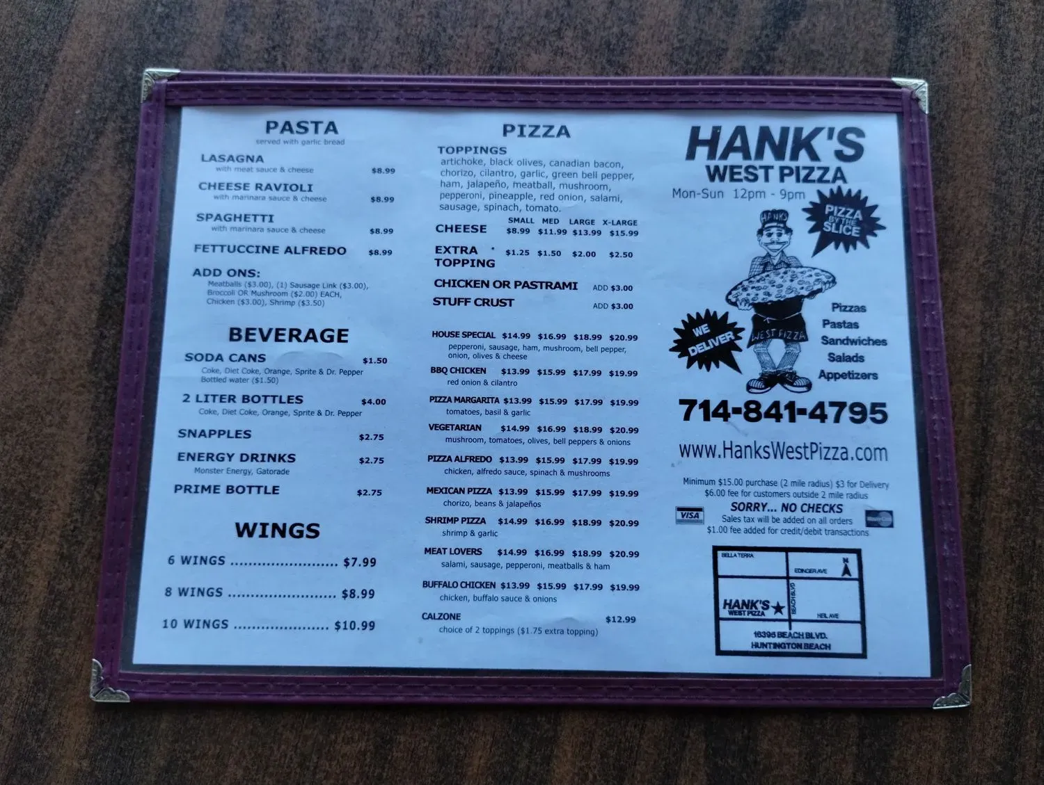 Menu 4