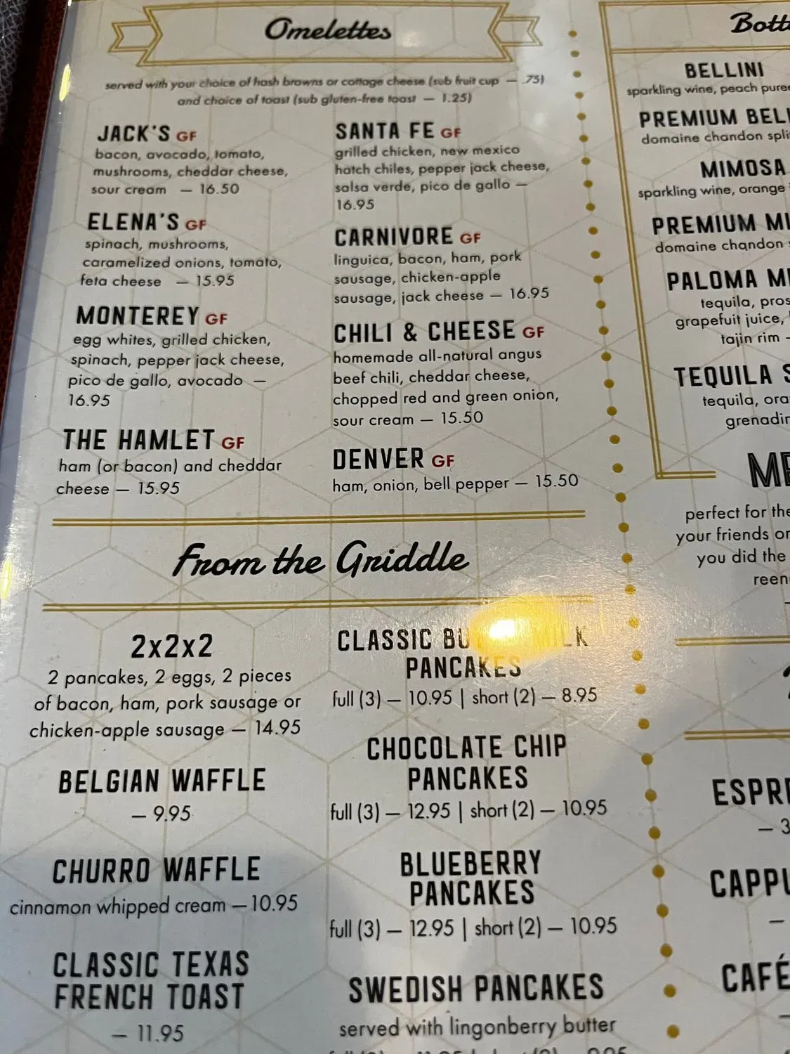 Jack's Restaurant & Bar Menu - Updated November 2025