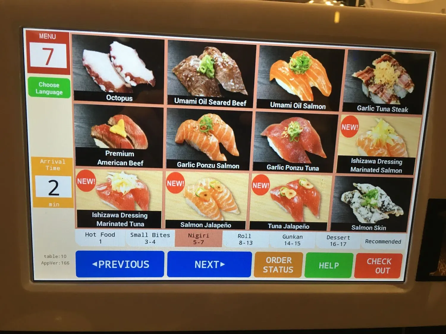 Menu 4