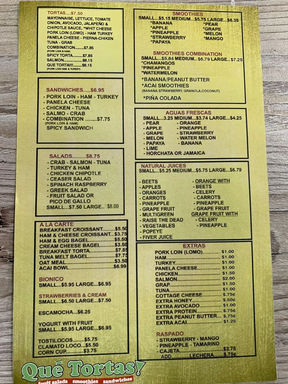 Menu 4