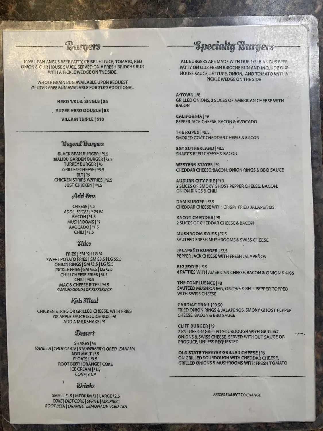 Menu 4