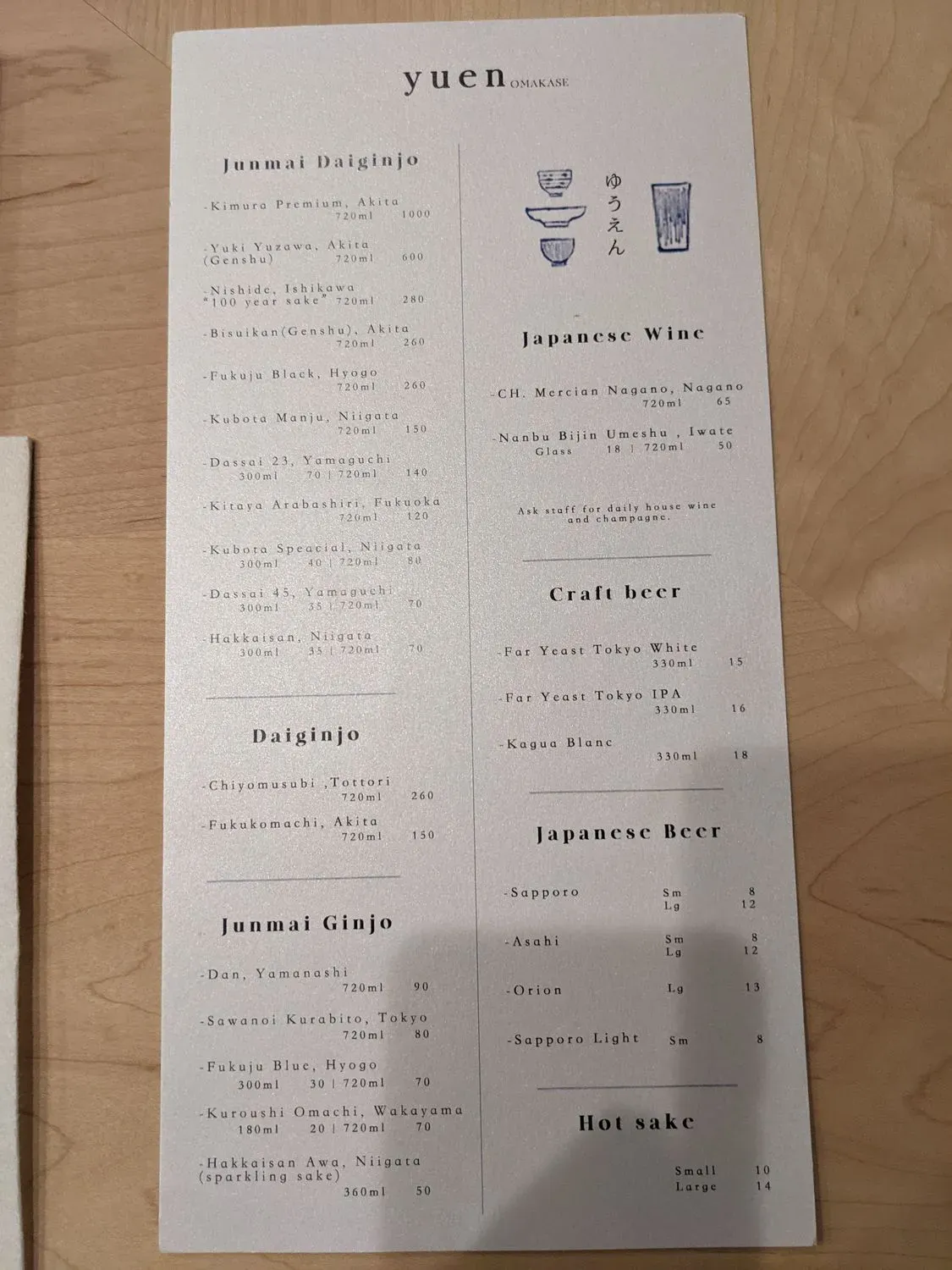 Menu 3