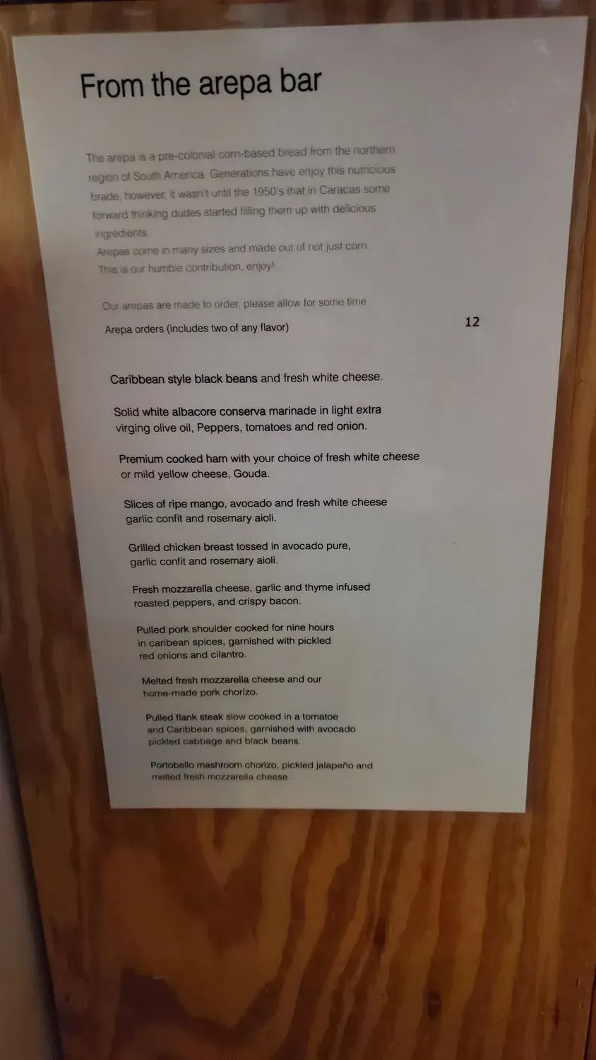 Menu 6