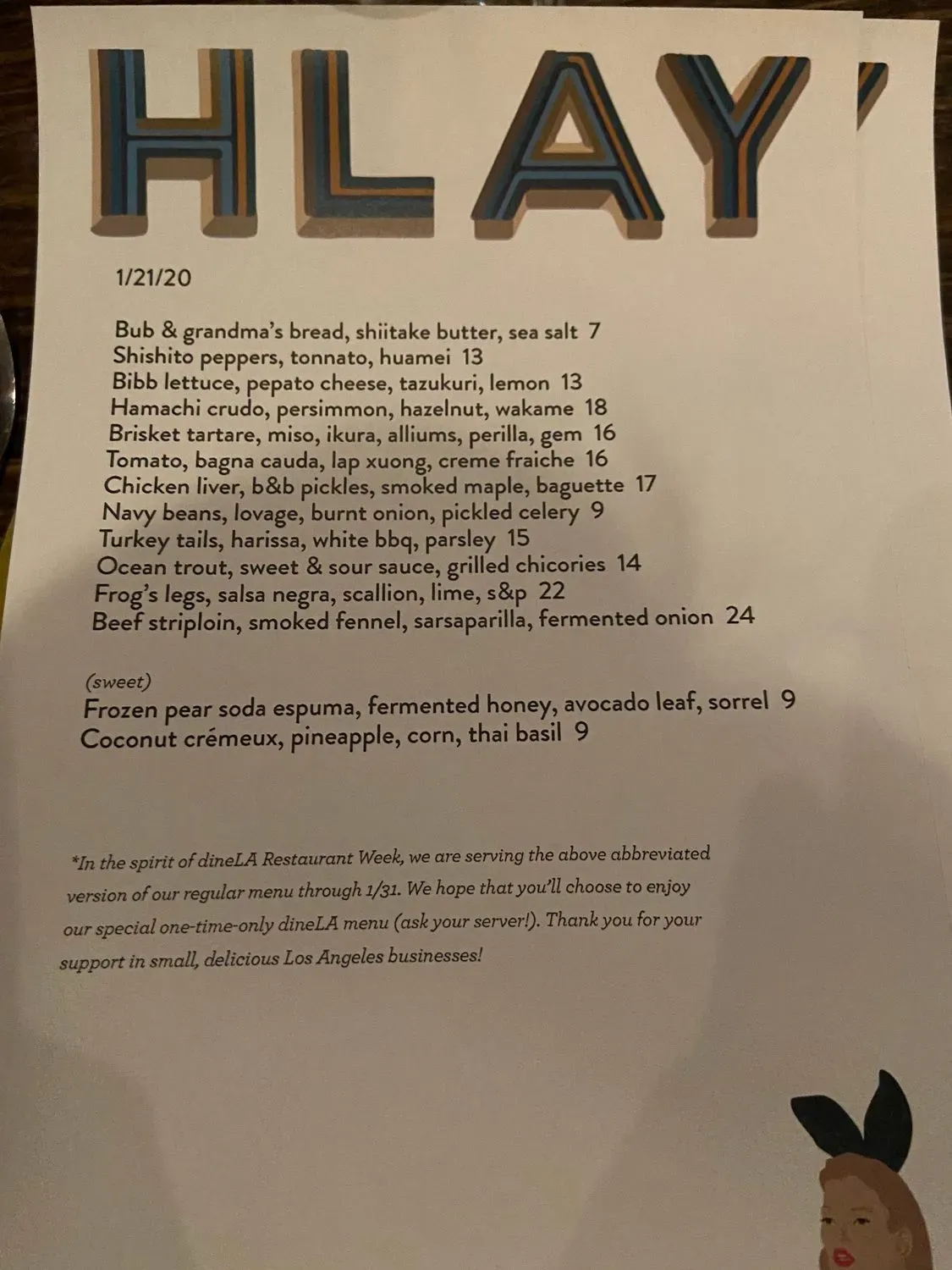 Menu 4