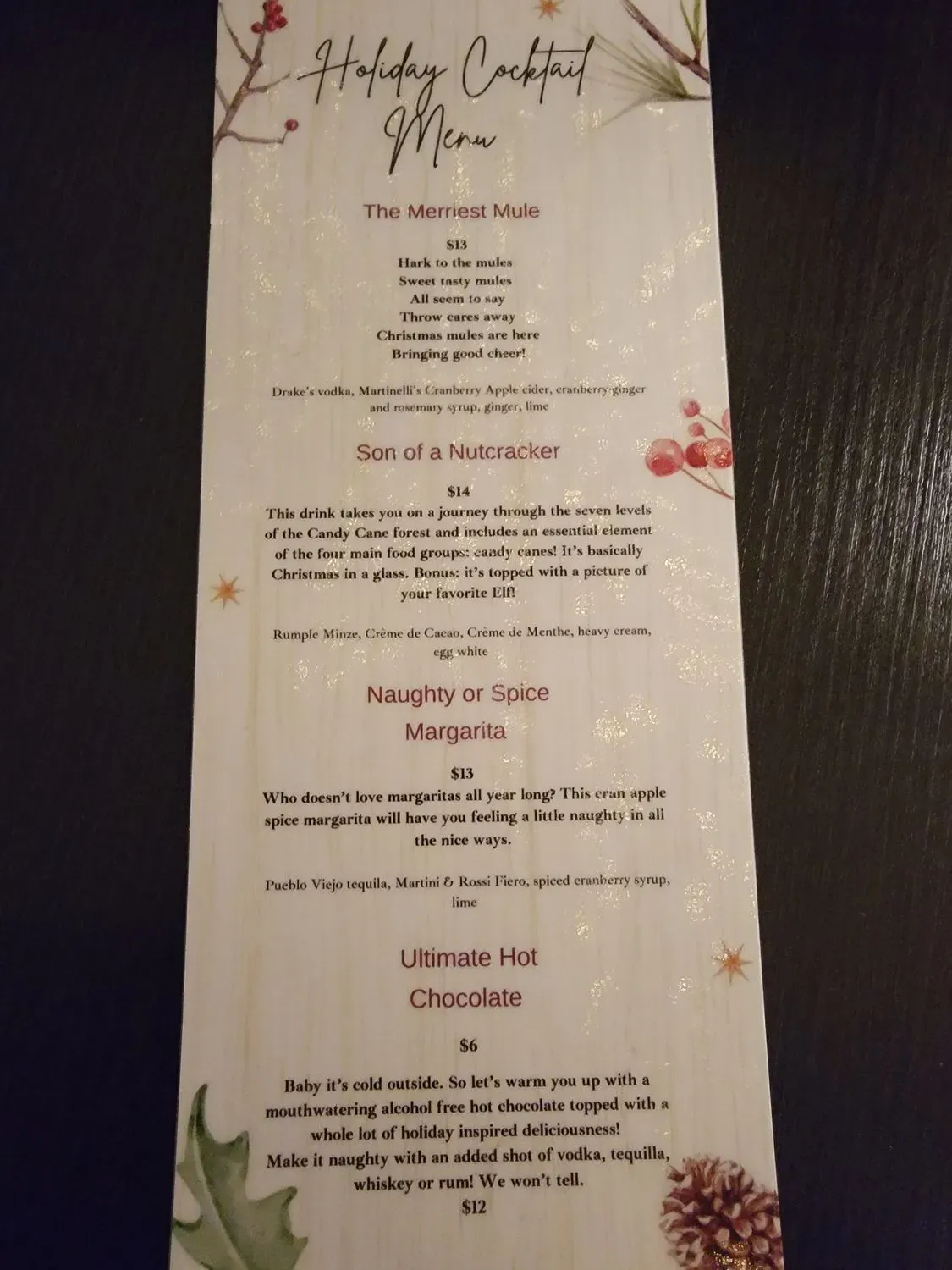 Menu 3