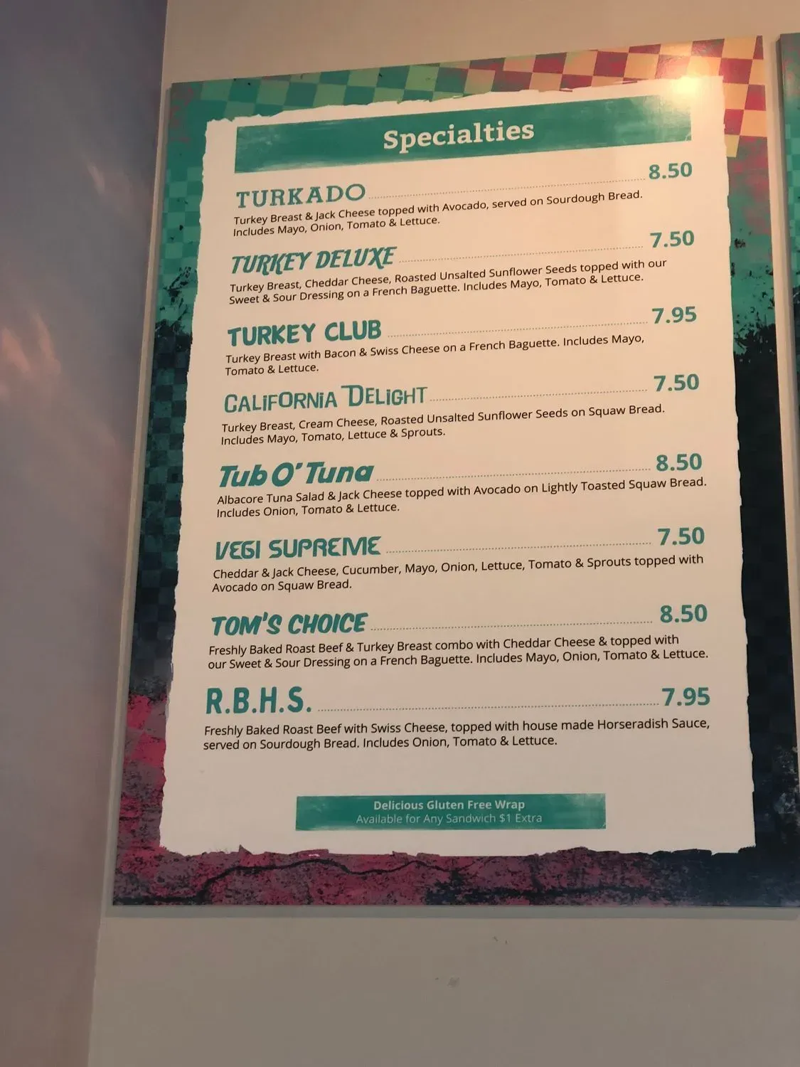 Menu 3