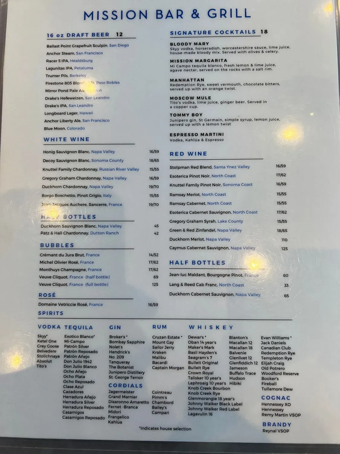 Menu 6