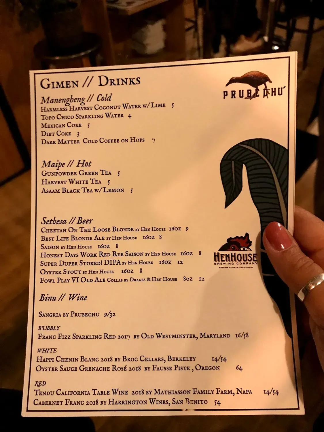 Menu 6