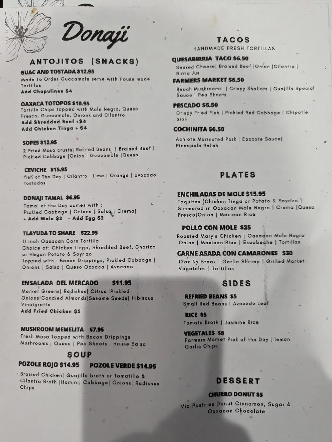 Menu 6