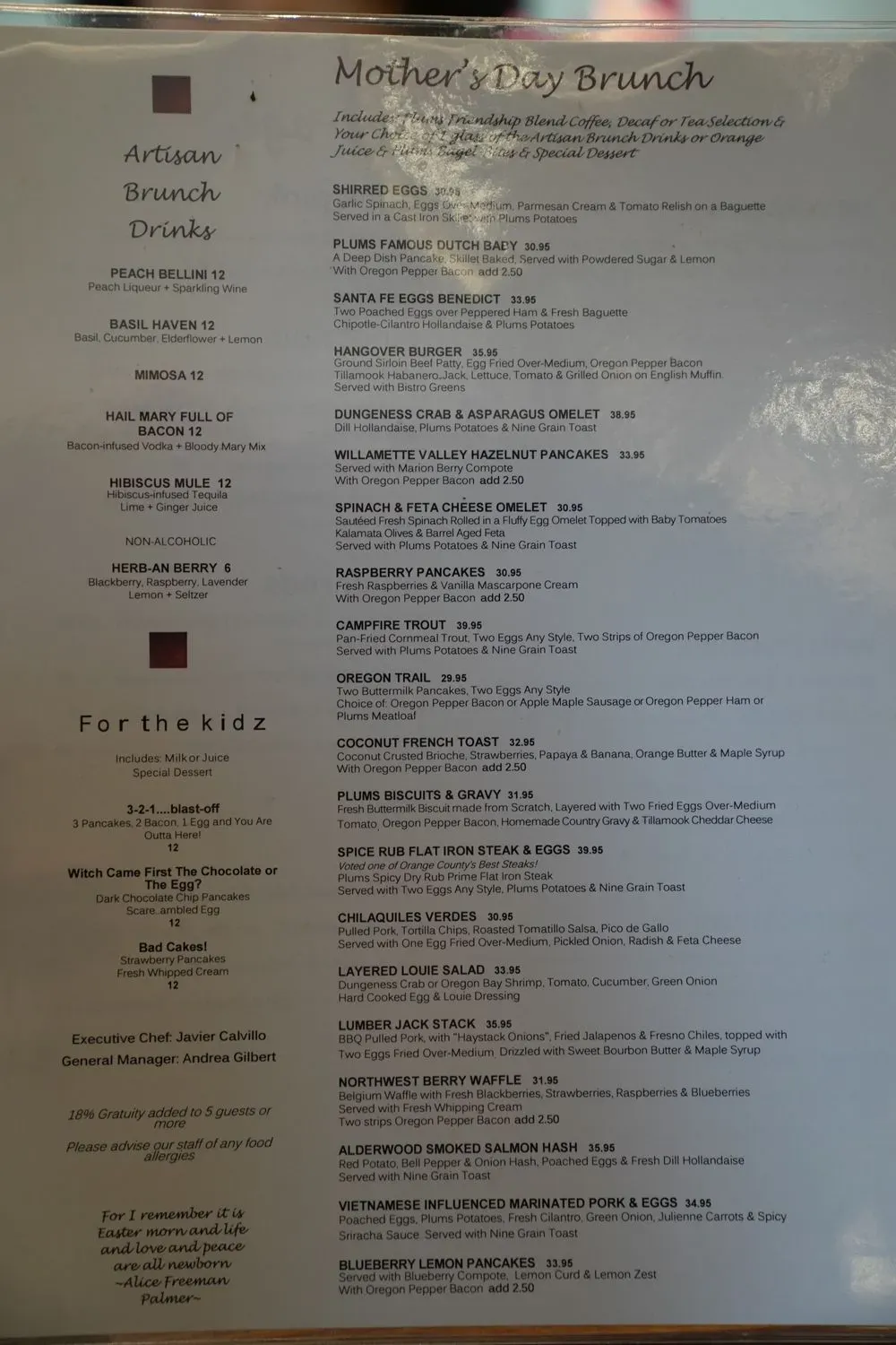 Menu 6