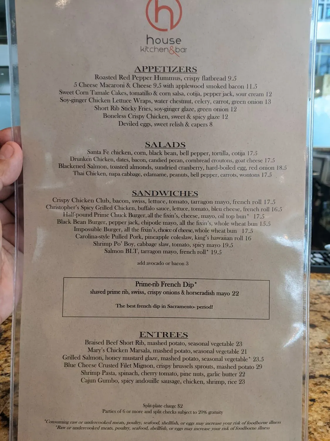 Menu 4