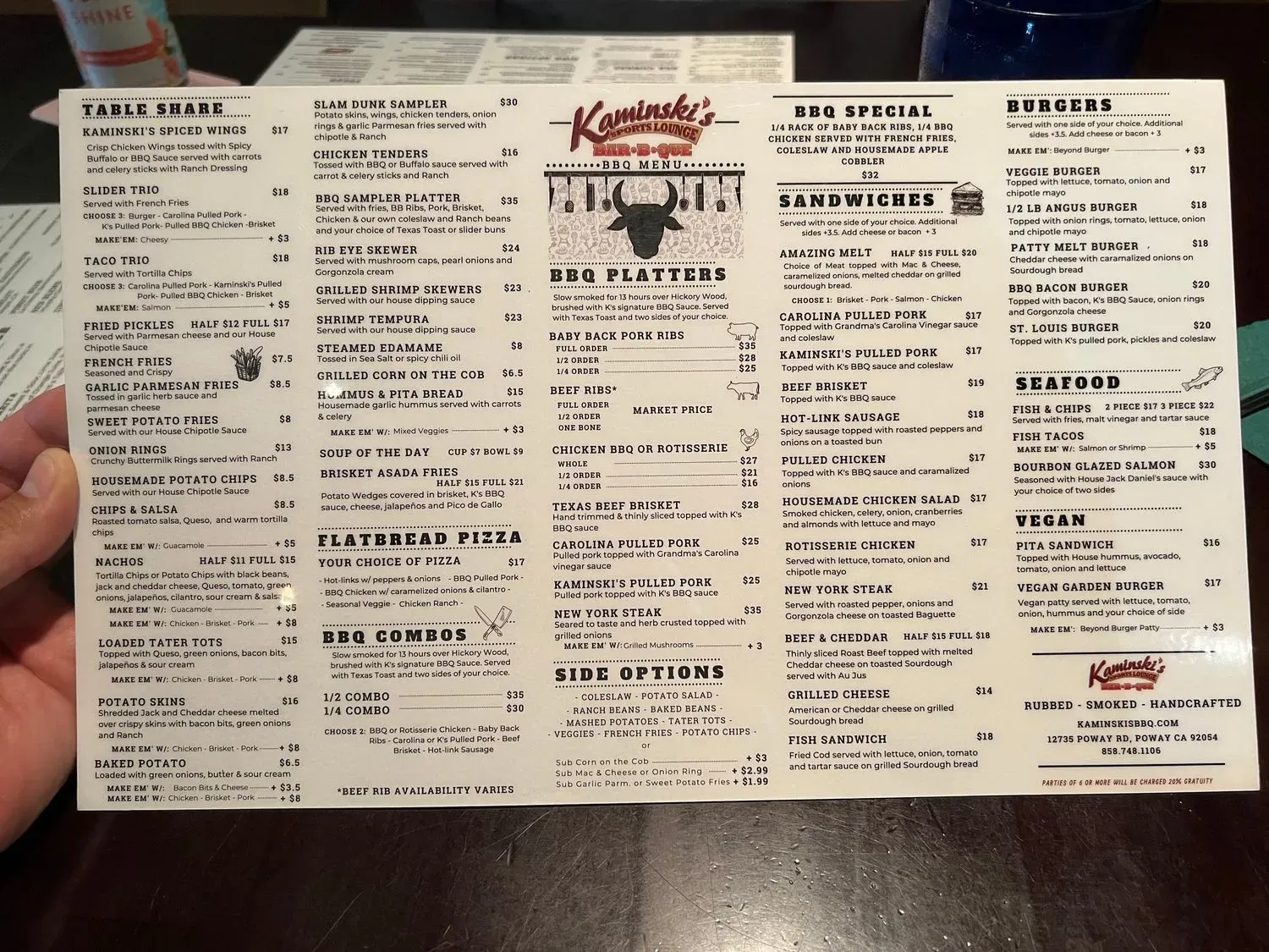 Menu 6