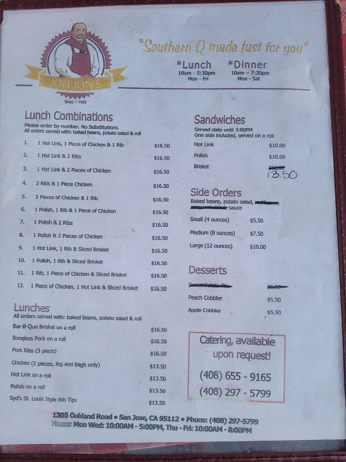 Menu 3