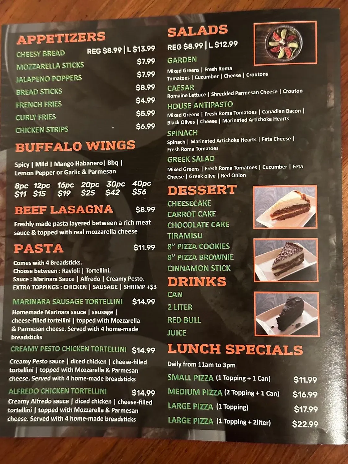 Menu 6