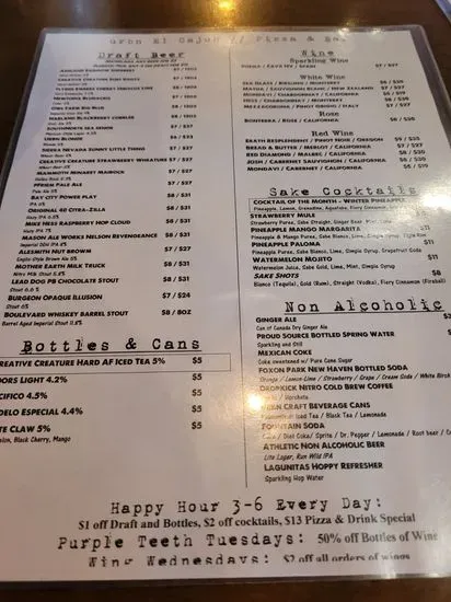 Menu 6