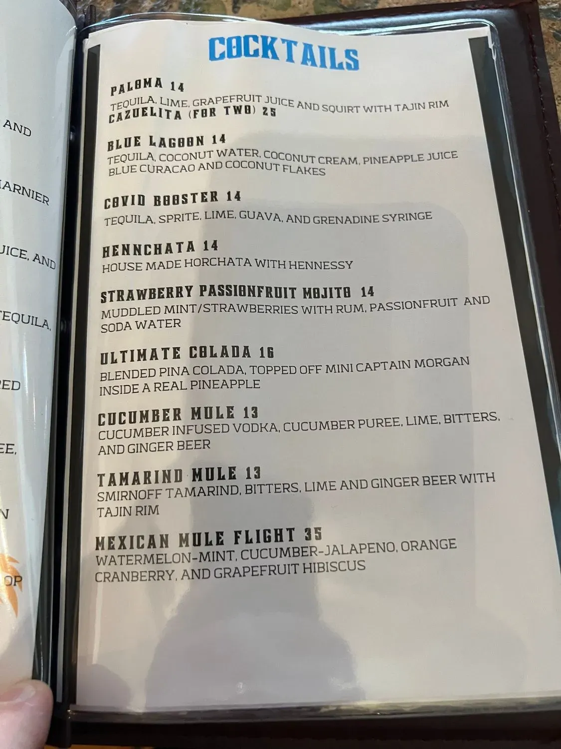 Menu 6