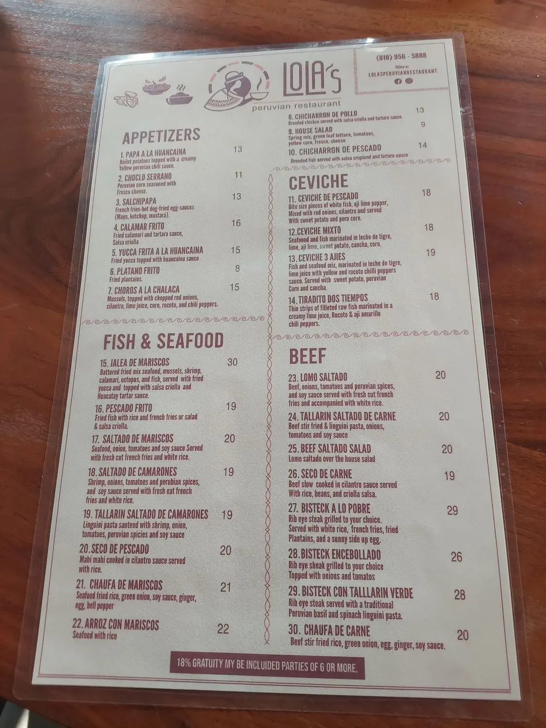 Menu 3