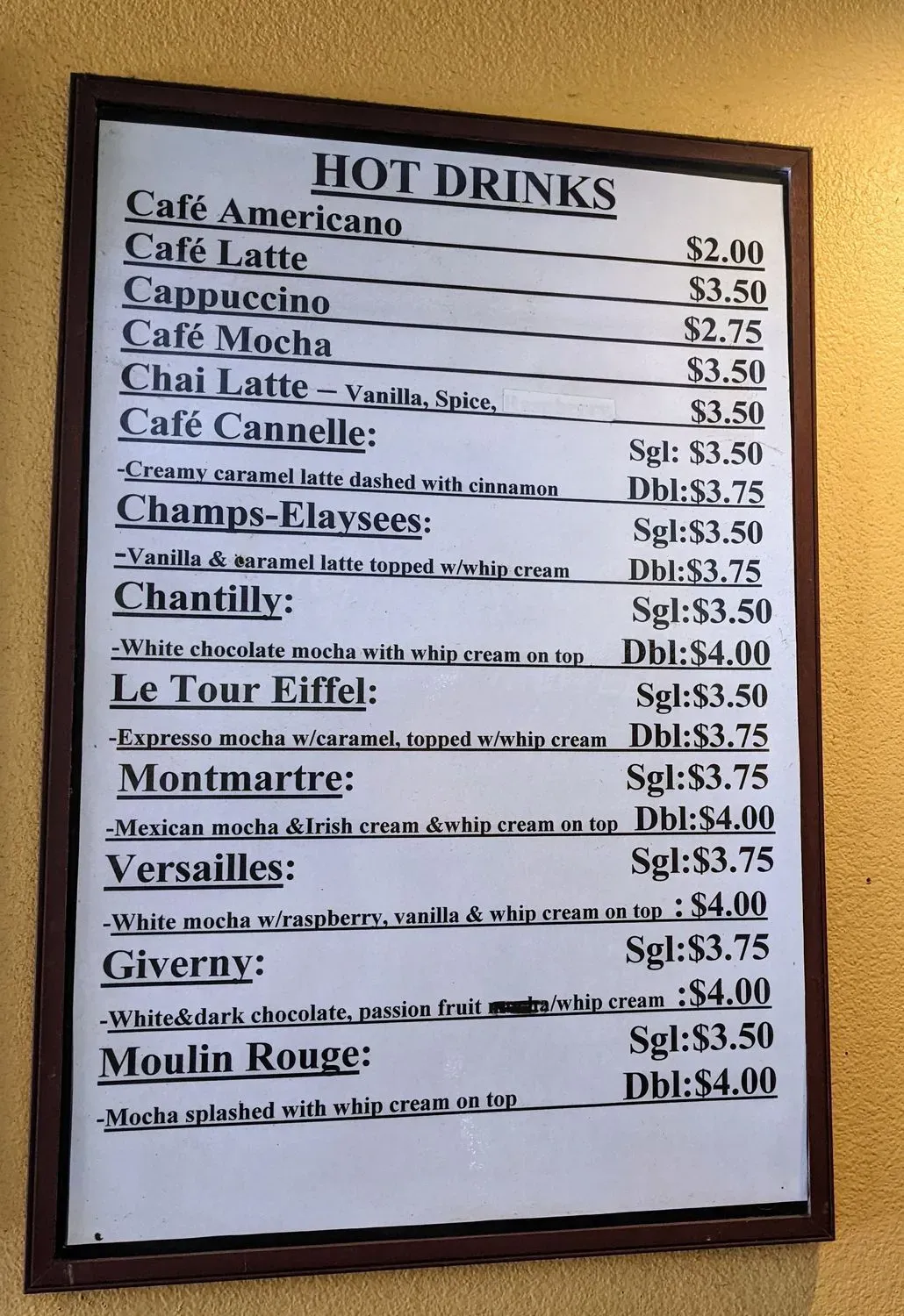 Menu 4