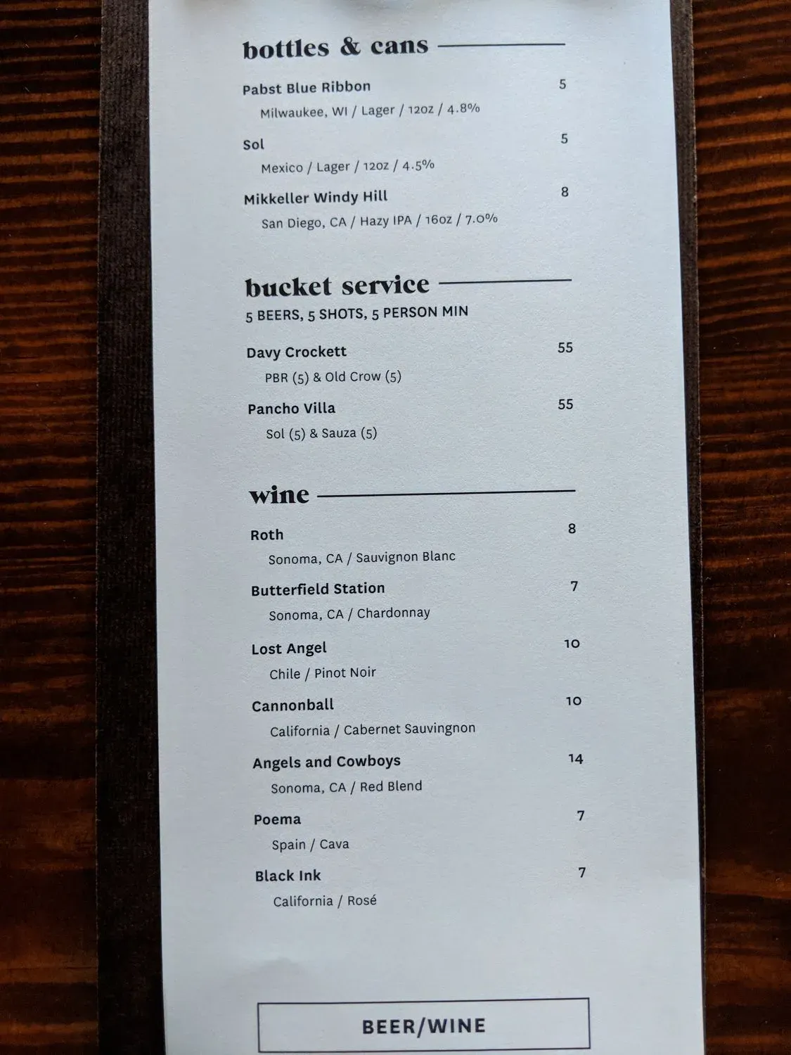 Menu 3