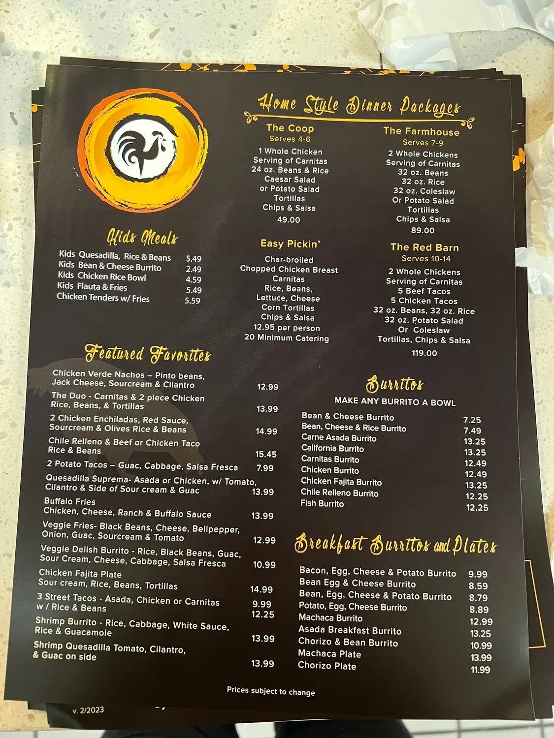 Menu 3