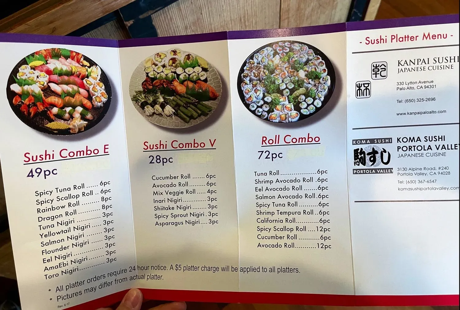 Menu 4