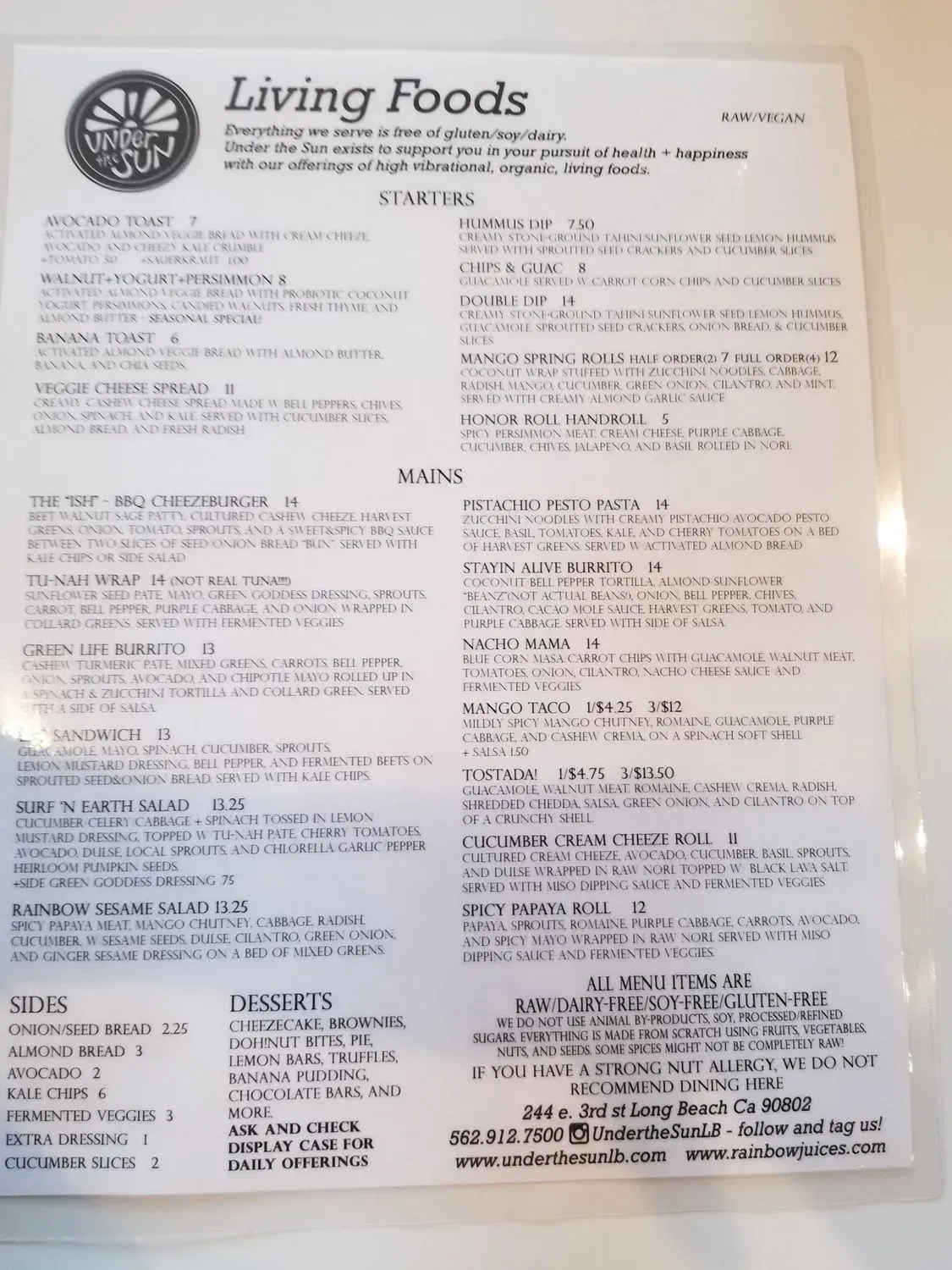 Menu 6