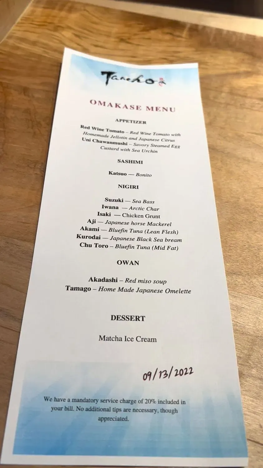 Menu 4