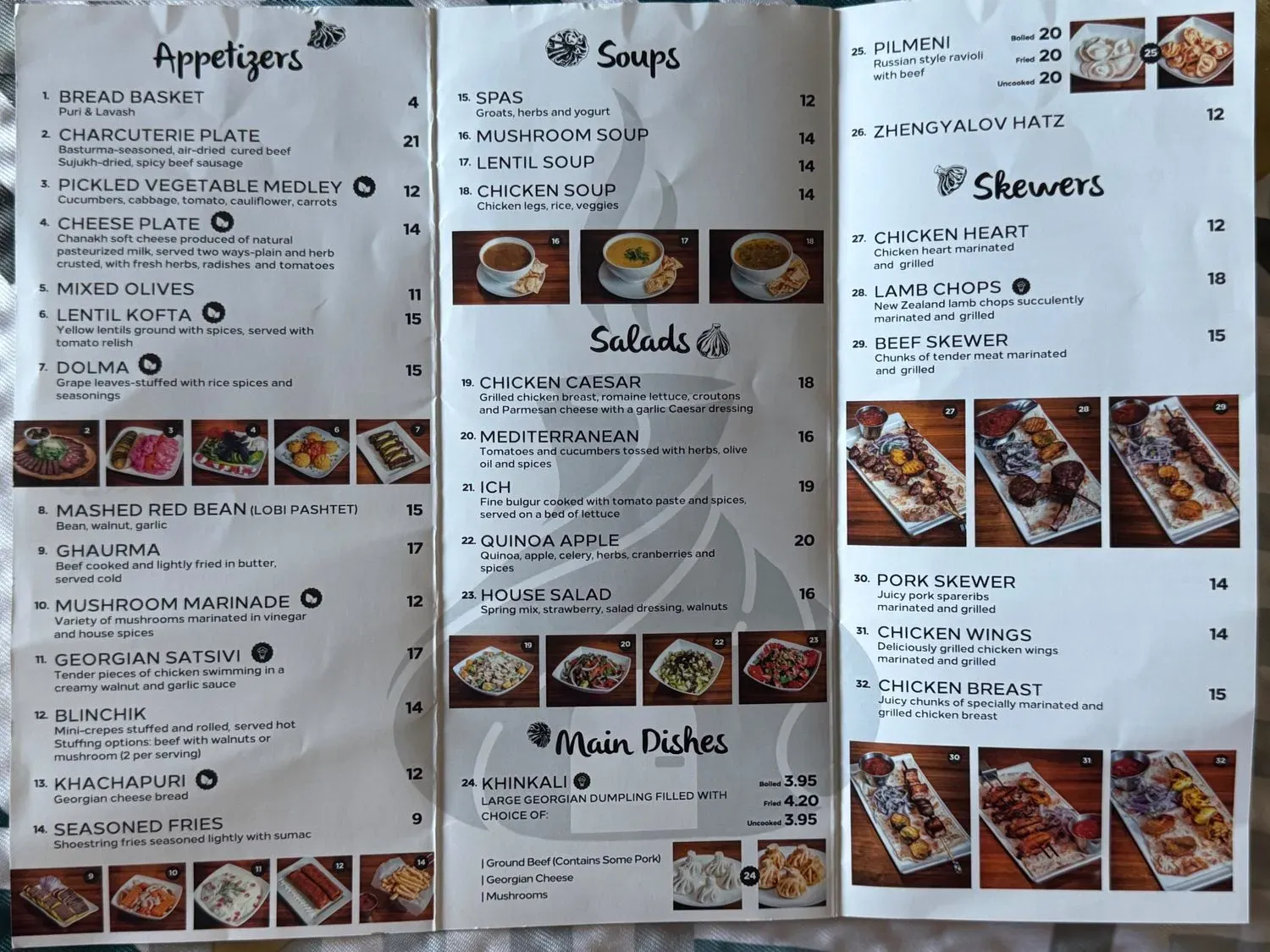 Menu 4